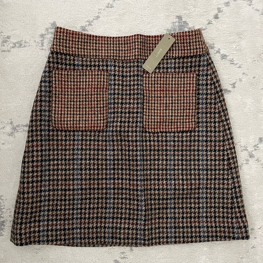 J Crew tweed skirt, with tags